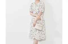 Honeys ハニーズ 花柄 ワンピース リボンのサムネイル