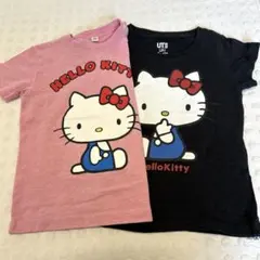 ハローキティ　【95】【100】Tシャツ　2枚組　ユニクロ　サンリオ
