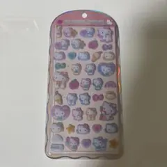 cotton puffy シール