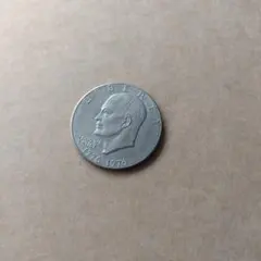 1976年 アメリカ アイゼンハワー 1ドル硬貨 建国200周年記念のサムネイル