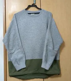 en route カラーブロック トレーナー