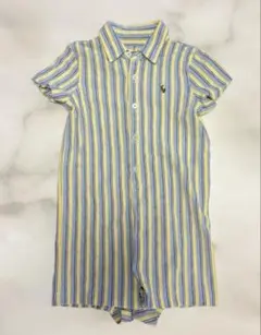 ラルフローレン　ロンパース　男の子半袖半ズボン