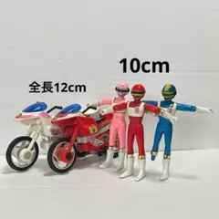 ☆チェンジマン バイク オートチェンジャー フィギュア3体セット☆のサムネイル