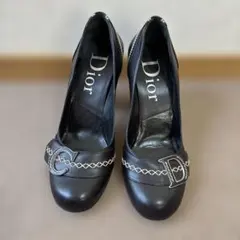 【Dior】パンプス ブラック 37サイズのサムネイル