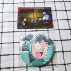 きり丸 土井半助 缶バ 忍たま SEGA くじ ウエハース