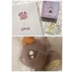 プリキュアグッズ3点セット　(一番くじB賞ナッツぬいぐるみなど)