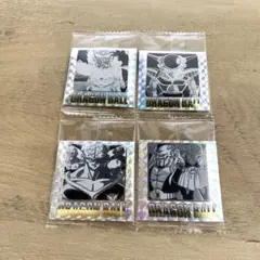 ドラゴンボール40周年記念シール ウエハース　 ４枚セット