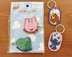 ディズニーまとめ売り　ストラップ　前髪クリップ