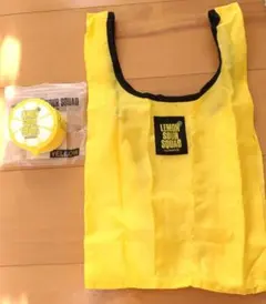 LEMON SOUR SQUAD エコバッグ イエロー
