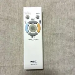 NEC RE0207 照明用リモコン