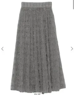 【新品タグ付き】アニュアンス　チュールジャガード　ボリュームスカート