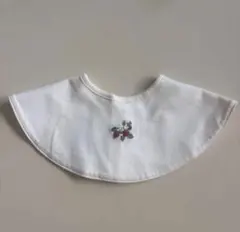 新品 プティマイン スタイ いちご刺繍 ホワイト