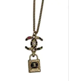 CHANEL 2020 クルーズ ココマーク ゴールド ネックレスのサムネイル