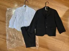 ★美品【ミキハウス】男の子上下スーツ110サイズ　卒園入学