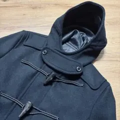 ABAHOUSE【美品】トグル ダッフルコート　ウール　ショート　黒　ブラックM