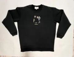 【 USED 】 LEFT ALONE スウェット トレーナー 刺繍 長袖 XL