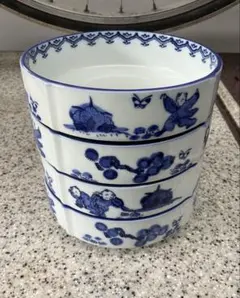 青磁 菊割 小付揃5客セット 有田焼 深川製磁 - メルカリ