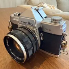 ミノルタ SR505 フィルムカメラ オールドレンズ付 超超貴重品 昭和