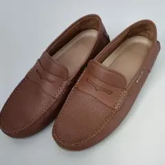 バリー BALLY ドライビングシューズ 茶色 ブラウン