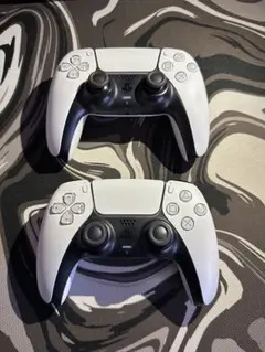 【ジャンク】 PS5 DualSense ワイヤレスコントローラー 2個セット