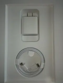 Apple純正　USB-C編み込み60W急速充電ケーブルと20W充電器