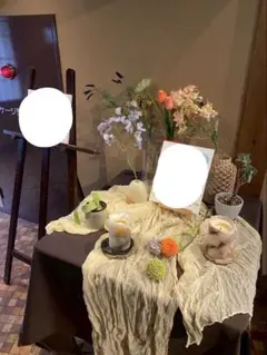 【結婚式ウェルカムスペース】テーブルクロス