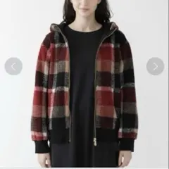 ✨美品✨バーバリーロンドン　ブルーレーベル　ニットパーカー　ノバチェック　38 ✨美品✨バーバリーロンドン ブルーレーベル ニットパーカー