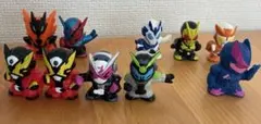 仮面ライダーシリーズ ソフビ 指人形 10体 バラ売り可