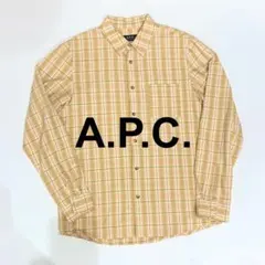 A.P.C.チェックシャツアーペーセーデニムコモリオーラリー - メルカリ
