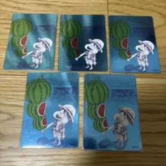 ナツコミワンピースメタキラカード5枚セット - メルカリ