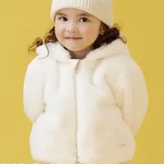 petit mainプティマイン　フード付きアウター　90cm