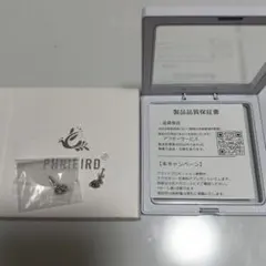 PHNIEIRD アメジスト ハートモチーフ ピアス