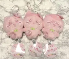 ちいかわ ぬいぱれっと さくらいろ マスコット ちい ハチ くり3体セット②