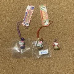 ハローキティ ご当地 根付け チャーム 3点 まとめ売り