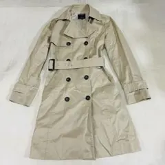 美品✨23区 トレンチコート ダブルブレスト　Aライン　春　ベルト付き　36