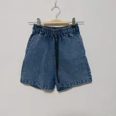 ピンクラテDELIGHT デニム ハーフパンツ