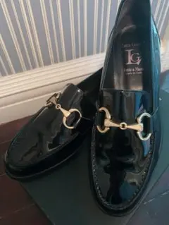 Luca Grossi ブラックローファー