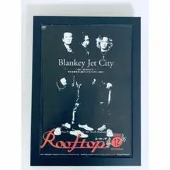 Blankey Jet City ポスター 大判B1サイズ　カスタムメイド額縁付 Blankey Jet City ポスター 大判B1サイズ カスタムメイド額縁付
