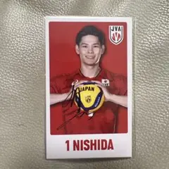 男子バレーボール日本代表 モバガチャ ステッカー 1西田有志
