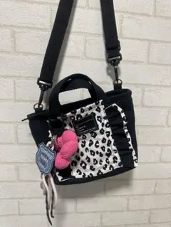 ヒョウ柄トートバッグ▼ヒョウ柄▼のサムネイル