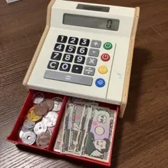 IKEA DUKTIG ドゥクティグ 木製レジ　レジスター　電卓