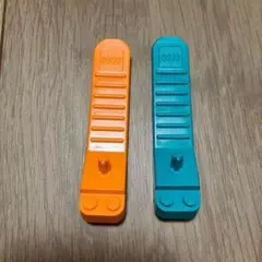 ブロック玩具 ストラップ型パーツ 2個セット