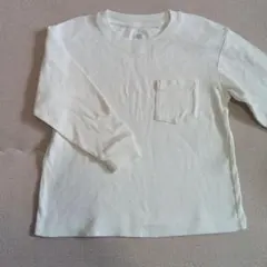 ユニクロ　キッズ　110 白　トップス