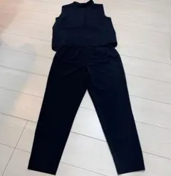 センスオブシーズン　ノースリーブ　セットアップ　ネイビー