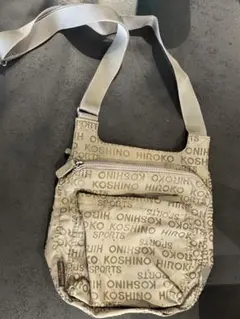 HIROKO KOSHINO ショルダーバッグ ベージュ