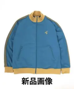 【美品】蜂さんワンポイント刺繍 サイドライン トラックジャケット L