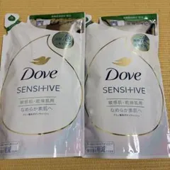 Dove SENSITIVE 薬用泡ボディウォッシュ つめかえ用 2個セットのサムネイル