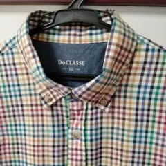 DoCLASSE ドゥクラッセ メンズ ネルシャツ
