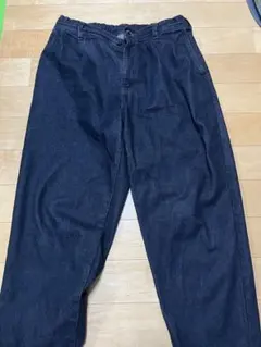 【本日限り価格】GU デニムキャロットパンツ Mサイズ グレー