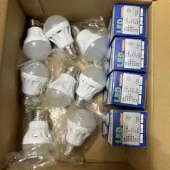 【中古】LED電球 E26口金 3W 昼光色【13個】